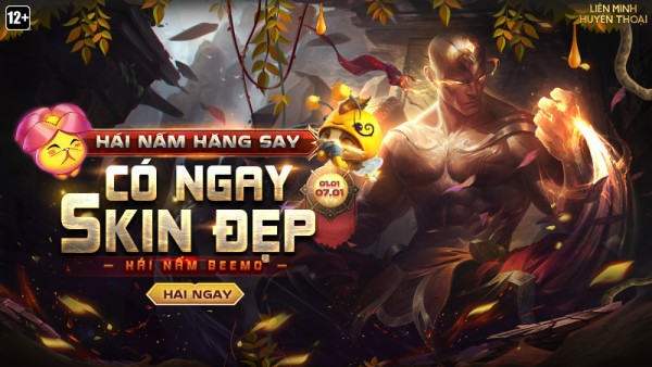 Tham gia “Hái Nấm Beemo” – Hái nấm hăng say, có ngay skin đẹp từ 01/01 đến 07/01