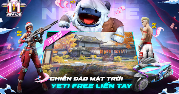 Hot: Free Fire ra mắt bản đồ mới, tặng miễn phí trợ thủ Yeti ngay trong ngày đầu tiên của năm 2022