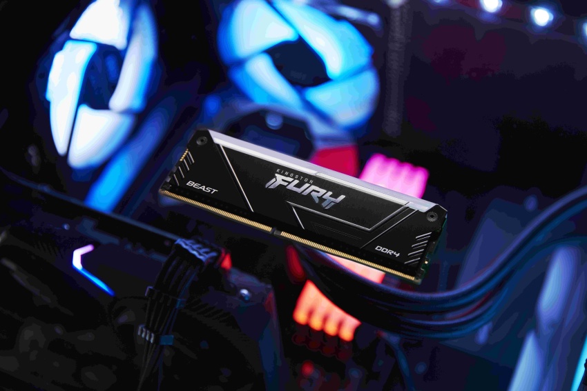 Bộ nhớ UDIMM FURY DDR4 của Kingston ra mắt diện mạo mới