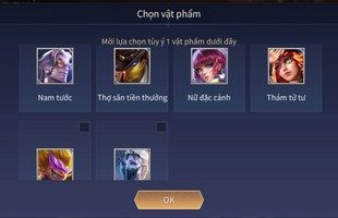 Liên Quân Mobile: Garena tặng Rương 6 skin tùy chọn và Rương 