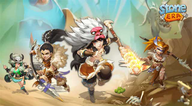 Stone Era mobile- game nhập vai nhàn rỗi bối cảnh thời tiền sử