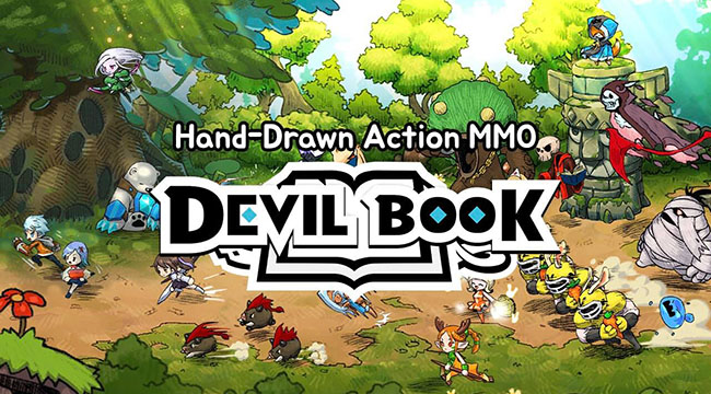 Devil Book – MMO vẽ tay mở ra một thế giới rộng lớn để khám phá