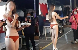 Mặc bikini đứng bán hoa quả giữa trời lạnh 5 độ, nàng hot girl xinh đẹp khiến cộng đồng mạng thương cảm, xót xa