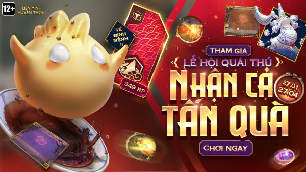 Ra mắt Vé Định Mệnh II+ (ĐTCL) – Tham gia Lễ Hội Quái Thú, nhận cả tấn quà