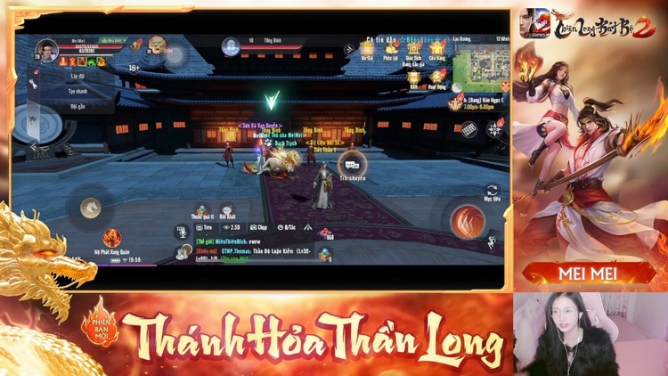 Loạt streamer “phá đảo thế giới ảo” Thiên Long Bát Bộ 2 VNG với Phiên bản mới Thánh Hỏa Thần Long