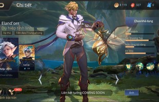 Liên Quân Mobile: Garena tặng FREE skin Eland'orr mới cứng ở Event Cờ cá ngựa từ 8/3