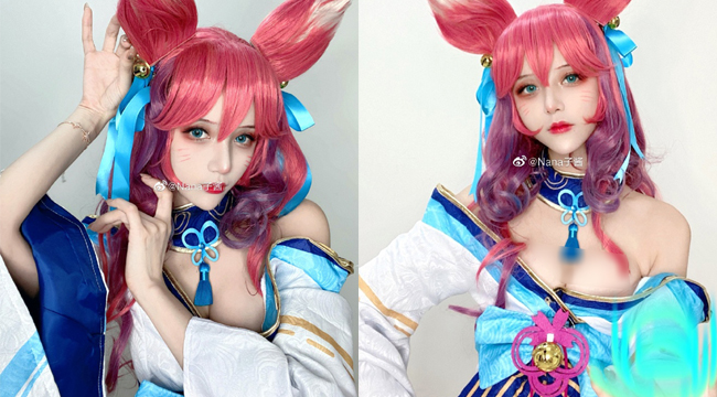 LMHT cosplay: Ngất ngây với vẻ quyến rũ ngọt ngào của Ahri Chiêu Hồn Thiên Hồ