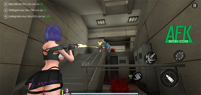 Săn xác sống cùng gái xinh trong trò chơi hành động bắn súng Hot Girl: Shooting Gun Game