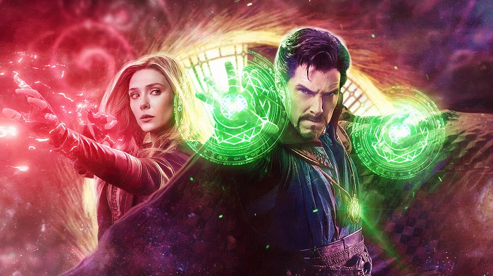 Doctor Strange và Scarlet Witch hợp sức trong cảnh bị cắt của Avengers: Endgame