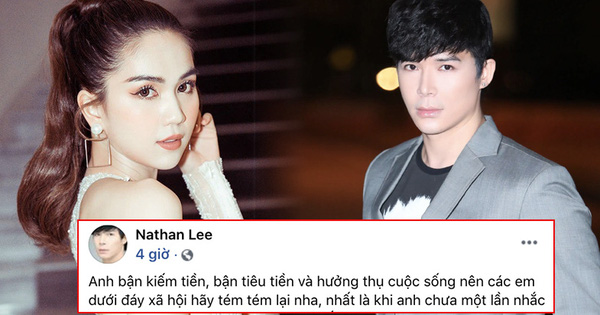 Chưa hết drama: Ngọc Trinh vừa mỉa mai đáp trả, Nathan Lee lại đăng status nhắc khéo ai đó 