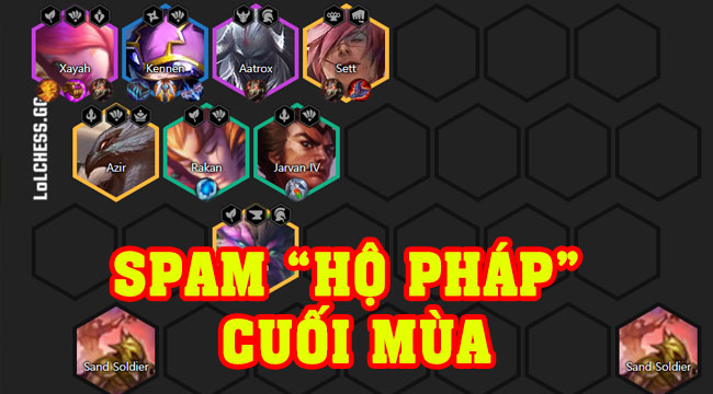 Đấu Trường Chân Lý: Spam team Hộ Pháp để leo rank cuối mùa theo chỉ dẫn của cao thủ