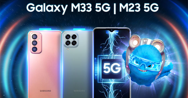 Samsung ra mắt Galaxy M33 5G và M32 5G - Mãnh thú tầm trung