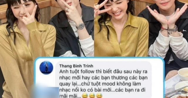 Bị hủy show, tẩy chay vì lộ ảnh thân thiết với Hiền Hồ, Trịnh Thăng Bình nói điều này