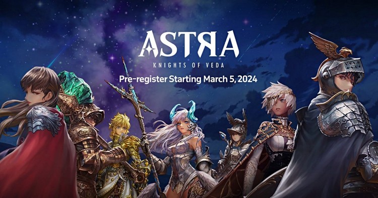 ASTRA: Knights of Veda - Game nhập vai hành động màn hình ngang mở tải sớm