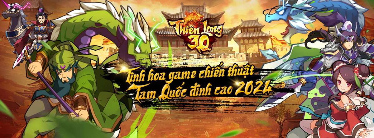 Thiên Long 3Q: Game chiến thuật tam quốc phá cách về mặt hình ảnh