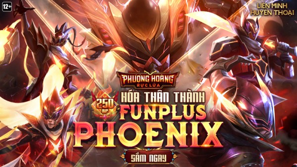 Mở bán nhóm trang phục Nhà Vô Địch Funplus Phoenix từ 01/05 đến hết 11/06