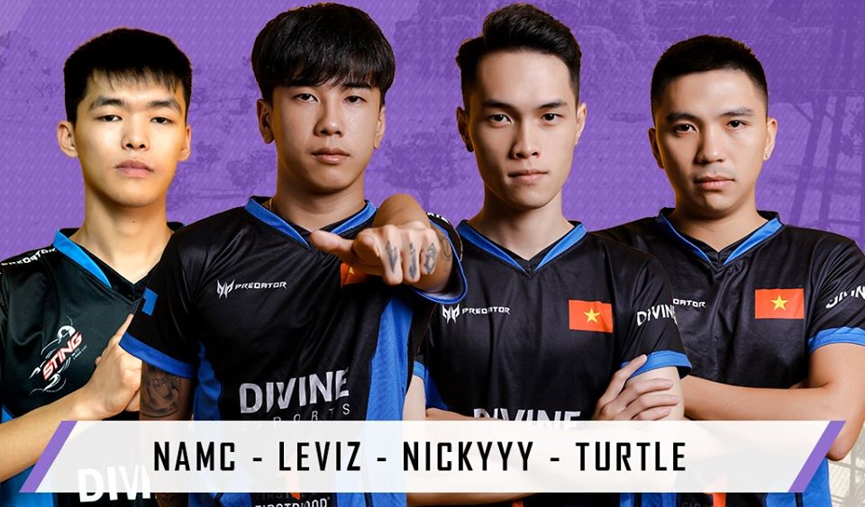 Divine Esports lên ngôi vô địch giải PUBG GamelinG ngay trong mùa đầu tiên