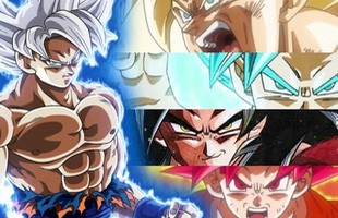 5 hình thức của Super Saiyan Dragon Ball mà Goku không thể sử dụng!