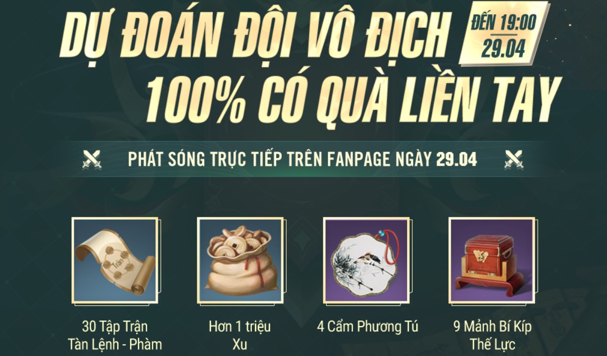 Nhất Mộng Giang Hồ VNG: Trước Vòng Chung Kết , game thủ đua nhau “soi” đội đi tiếp trong Danh Kiếm Thiên Hạ