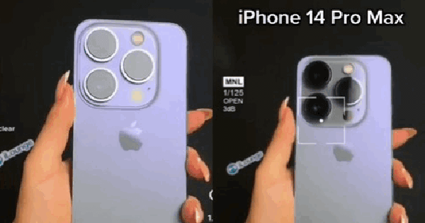 Video hình ảnh thực tế của iPhone 14 Pro Max bị chê tơi tả, cụm camera nhìn quá 