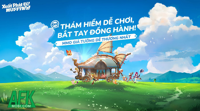 Xuất Phát Đi! !Muffin tựa MMORPG 3D màn hình dọc cập bến Việt Nam