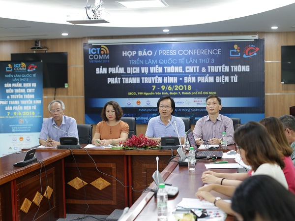 Triển lãm ICTComm 2018 sẽ diễn ra vào ngày 7-9/6