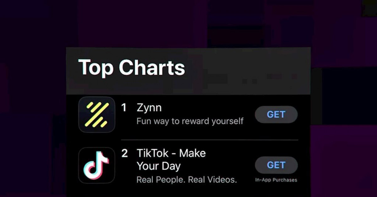 Ứng dụng nhái TikTok lên top App Store nhờ chiêu trả tiền cho người dùng xem video