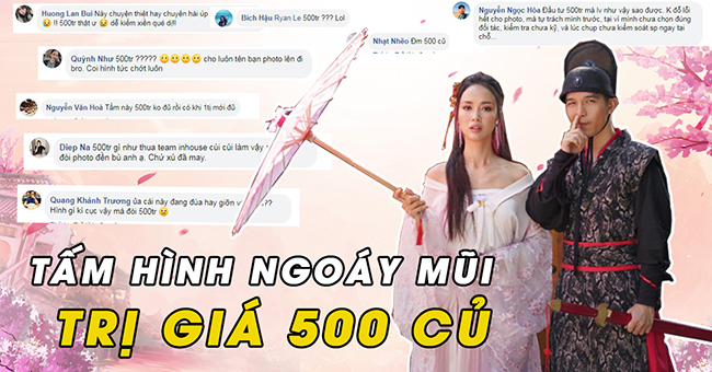 Ngự Kiếm Mobile bỏ 500 triệu chụp hình đại sứ thương hiệu, nhận về những shot hình “kinh hoàng”