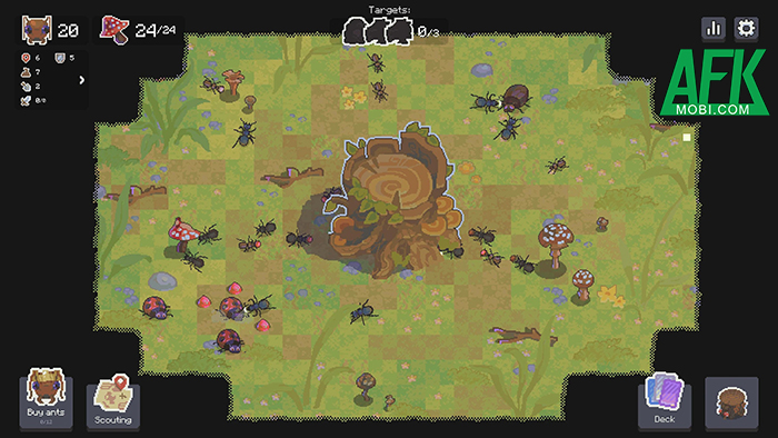 Ant Colony: Wild Forest cho người chơi xây dựng thuộc địa kiến của mình