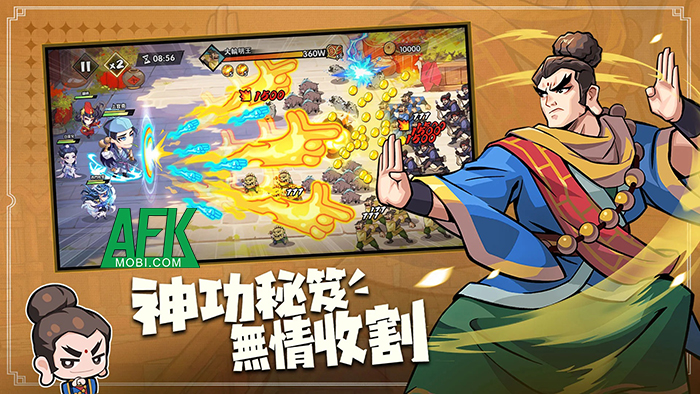 KungFu Star game phòng thủ roguelike lấy chủ đề võ hiệp Kim Dung