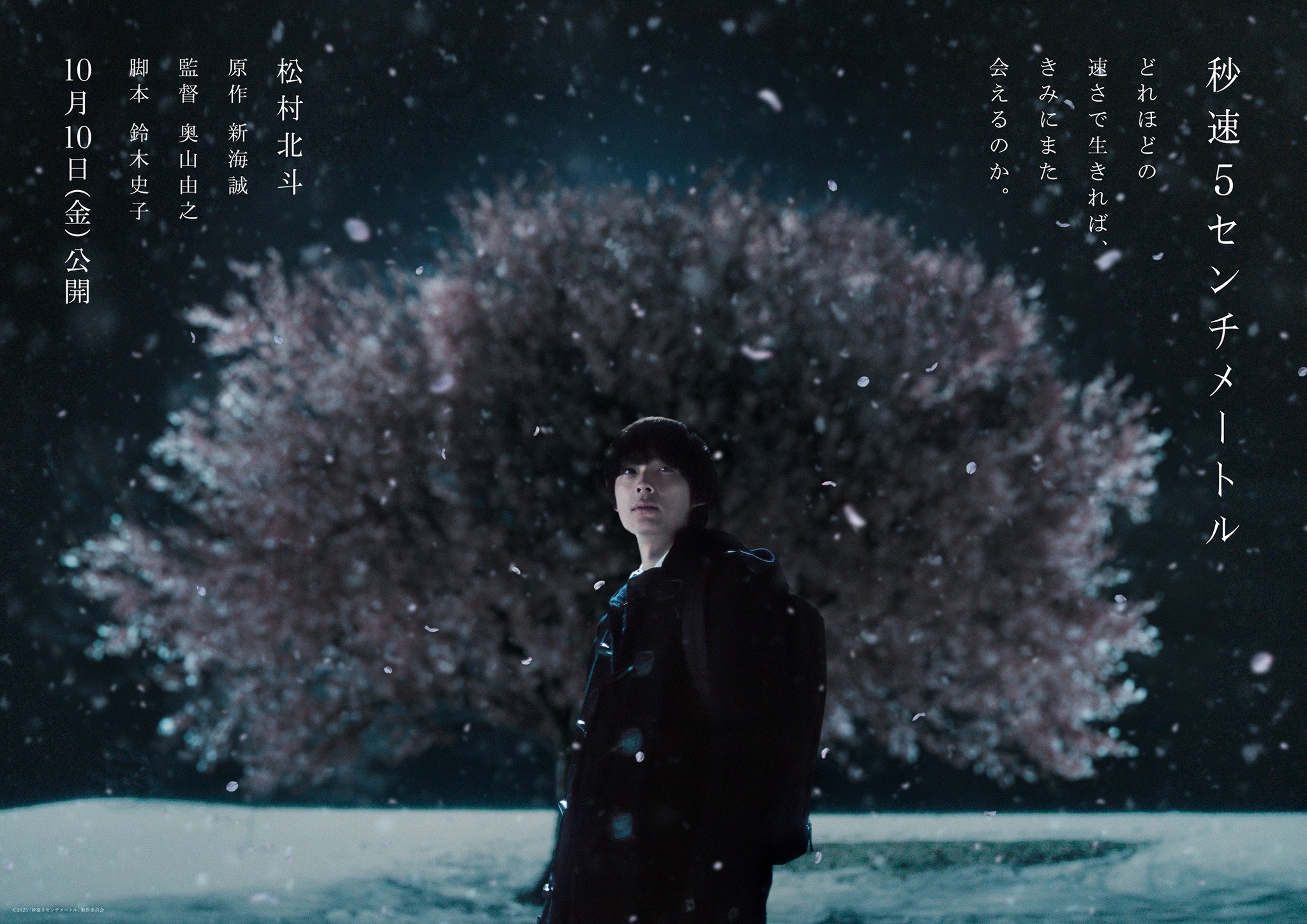 “5 Centimet Trên Giây” Chuẩn Bị Lên Sóng Với Bản Live-Action