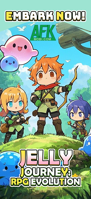 Jelly Journey: RPG Evolution cho bạn khởi đầu cuộc hành trình trong vai một khối thạch