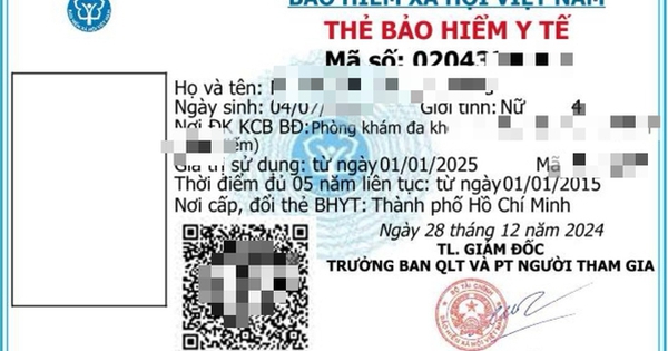 Từ 1-6, thẻ BHYT điện tử chính thức thay thẻ giấy