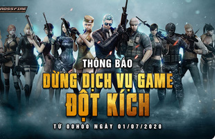 Hôm nay, Đột Kích chính thức chuyển giao nhà phát hành, chấm dứt 12 năm dưới bàn tay VTC Game