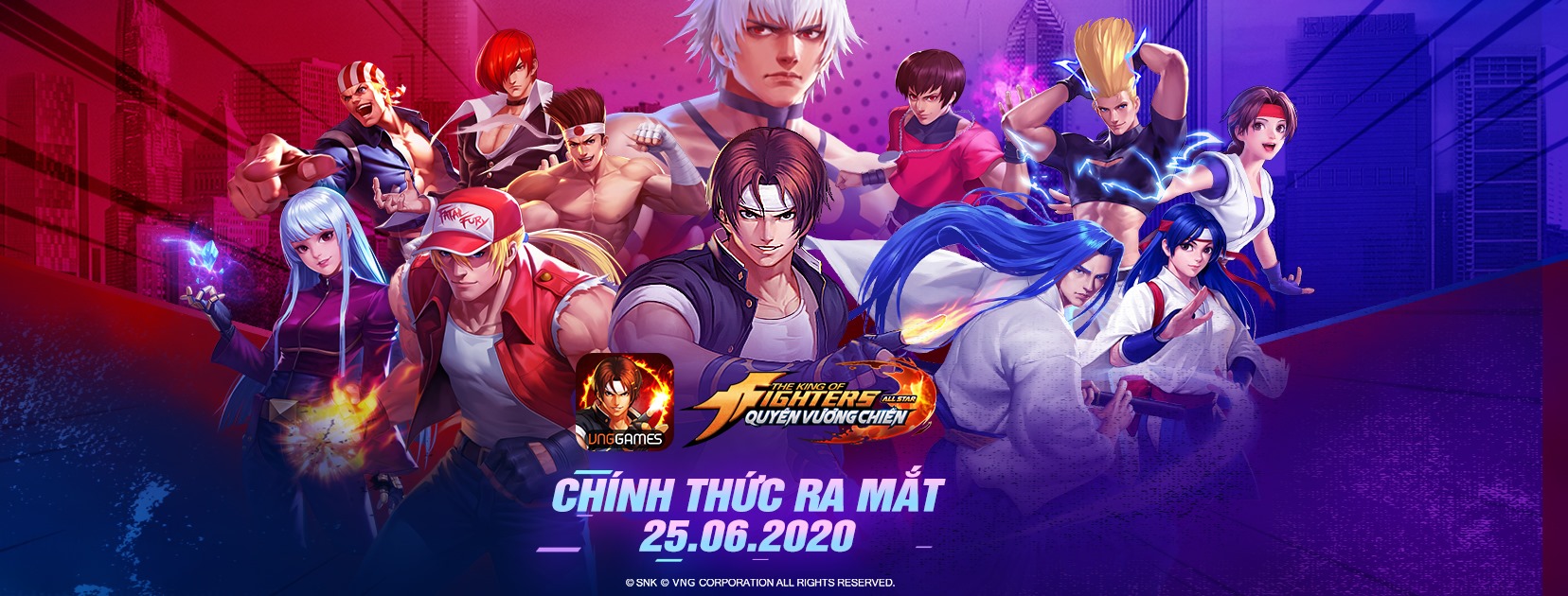 Game4V tặng giftcode KOF AllStar – Quyền Vương Chiến mừng game ra mắt 25/06