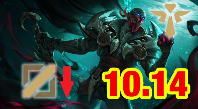 LMHT 10.14 : Buff Pyke Hỗ Trợ và nerf vị trí đường đơn, Zed và Kha’Zix lên đời