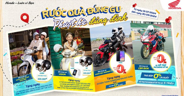 Chương trình khuyến mại chào hè của Honda Việt Nam - 