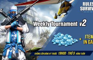 Nhận vật phẩm giá trị khi tham chiến ROS Mobile Weekly Tournament 19h ngày 2/8