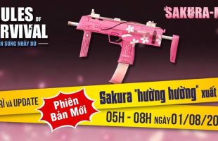 ROS mobile: Update mới – Sakura MP7 ‘hường hường’ xuất chinh