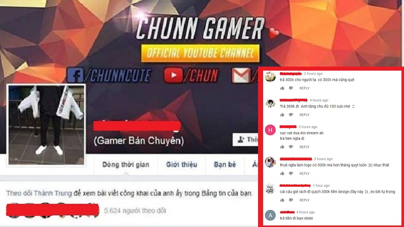 Streamer chưa kịp nổi đã bị dìm chìm nghỉm khi dính phốt quỵt… 300 ngàn đồng