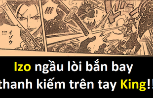 One Piece: Izo bắn rơi kiếm King, rõ là đội trưởng băng Râu Trắng không 