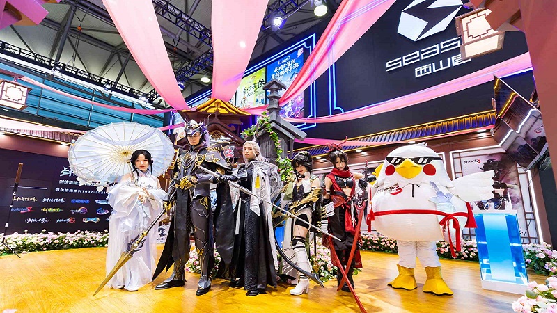 ChinaJoy 2021: Cận cảnh gian hàng của NSX Võ Lâm Truyền Kỳ