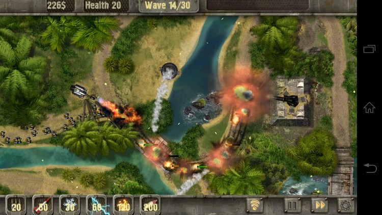 Nhanh tay tải game Defense Zone HD đang giảm giá trên Google Play Store