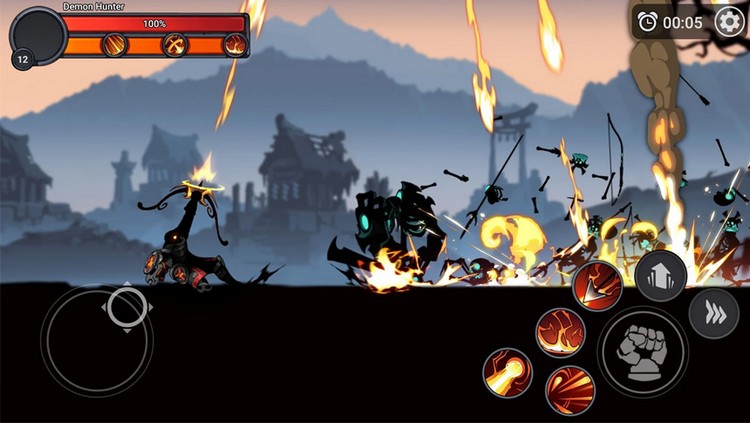 Mời tải Stickman Master: Shadow Fight game chặt chém đã tay đang giảm giá trên Google Play Store