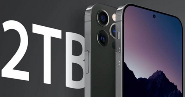 Người dùng chờ iPhone có bộ nhớ trong 2 TB đến khi nào?