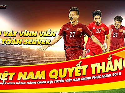 Minh Vương sút tung lưới Hàn Quốc mang về mưa báu vật cho game thủ Đột Kích