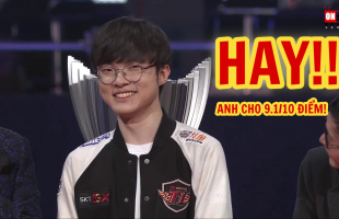 Phỏng vấn SKT sau chiến thắng – Faker: “Team tôi thi đấu hôm nay đạt 9.1/ 10 điểm”