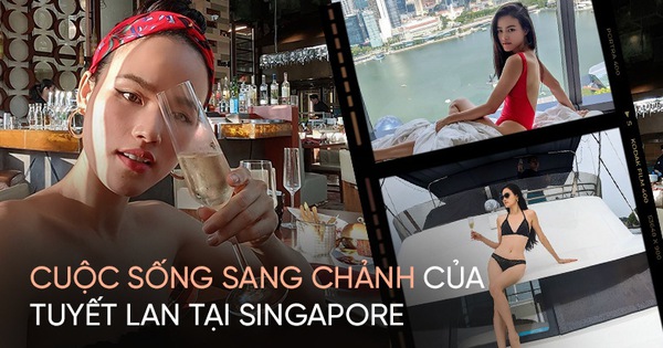 Cuộc sống Tuyết Lan và chồng sắp cưới ở Singapore: Đồ hiệu, du lịch 