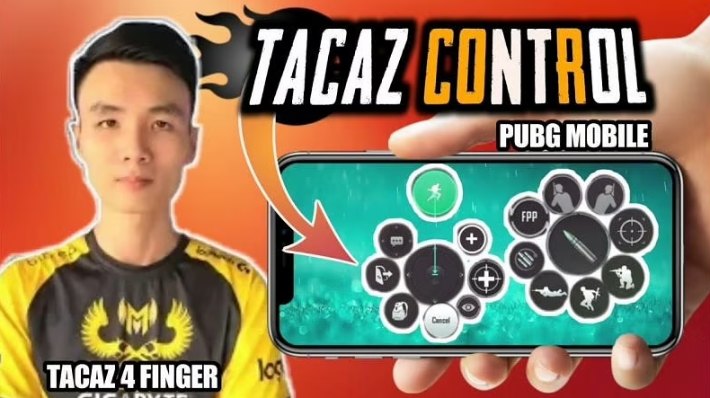 Khám phá các chơi cũng như các thiết lập điều khiển và độ nhạy của game thủ Tacaz trong PUBG Mobile