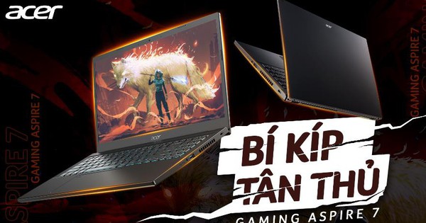 Gaming Aspire 7 - laptop dưới 20 triệu đáng mua bậc nhất dành cho sinh viên 2023